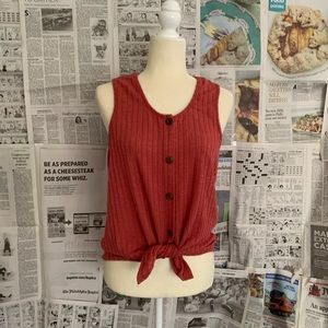 W5 Anthropologie Sleeveless Ribbed Top